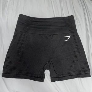 Gymshark Black Marl Vital Seamless 2.0 Shorts